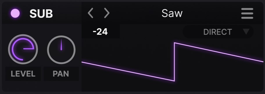 LUXOR Sub Oscillator