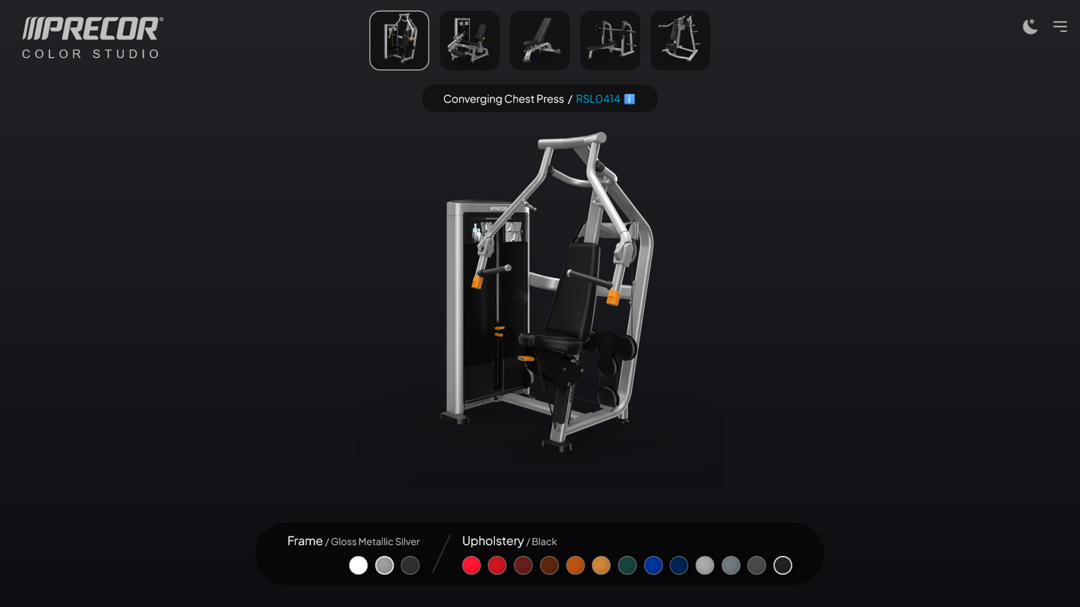 Precor Color Studio Website Thumbnail